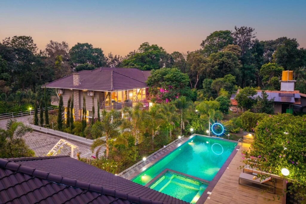 Nysa-Estate-Coorg-5-bhk-luxury-villa-in-coorg-with-private-pool-and-spacious-rooms-Top-View