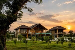 luxury pool villa in coorg