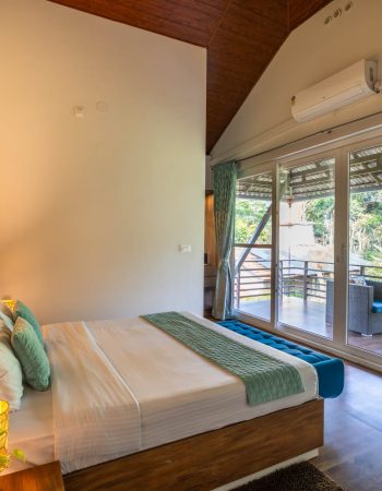 Nysa-Estate-5-bhk-luxury-villa-in-coorg-with-private-pool-and-spacious-rooms-bedroom-evening